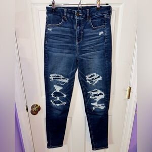 American Eagle Curvy Super High Rise Jeggings
